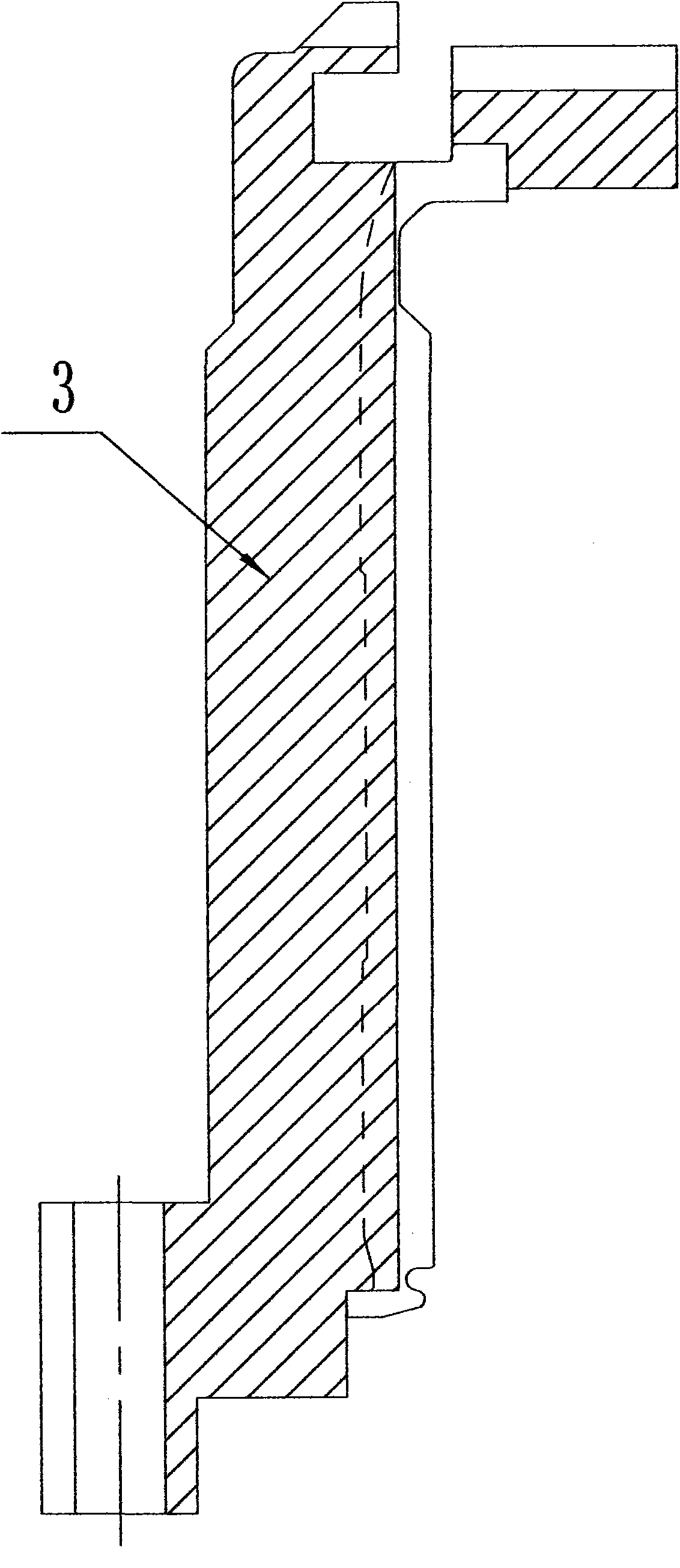 Improved type needle cylinder illustration