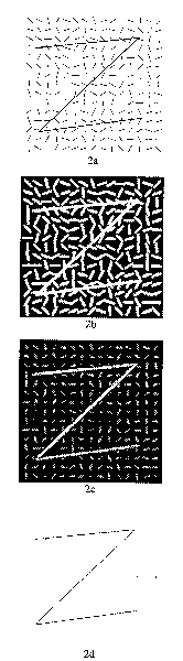 Method for detecting contour of image target object by simulated vision mechanism