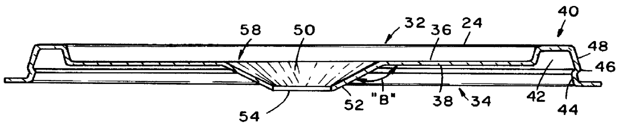 Receptacle for contaminated wastes