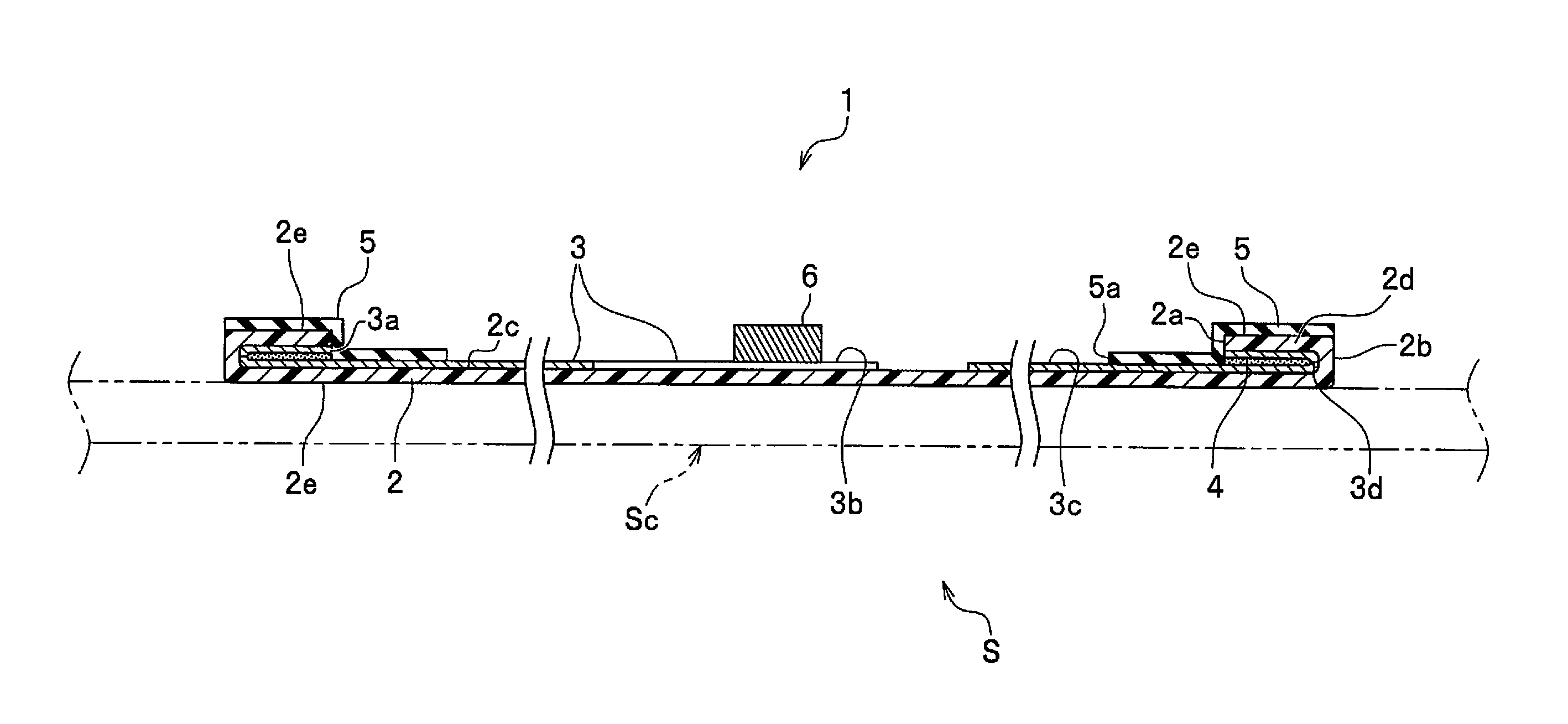 Wiring board and light emitting device using same