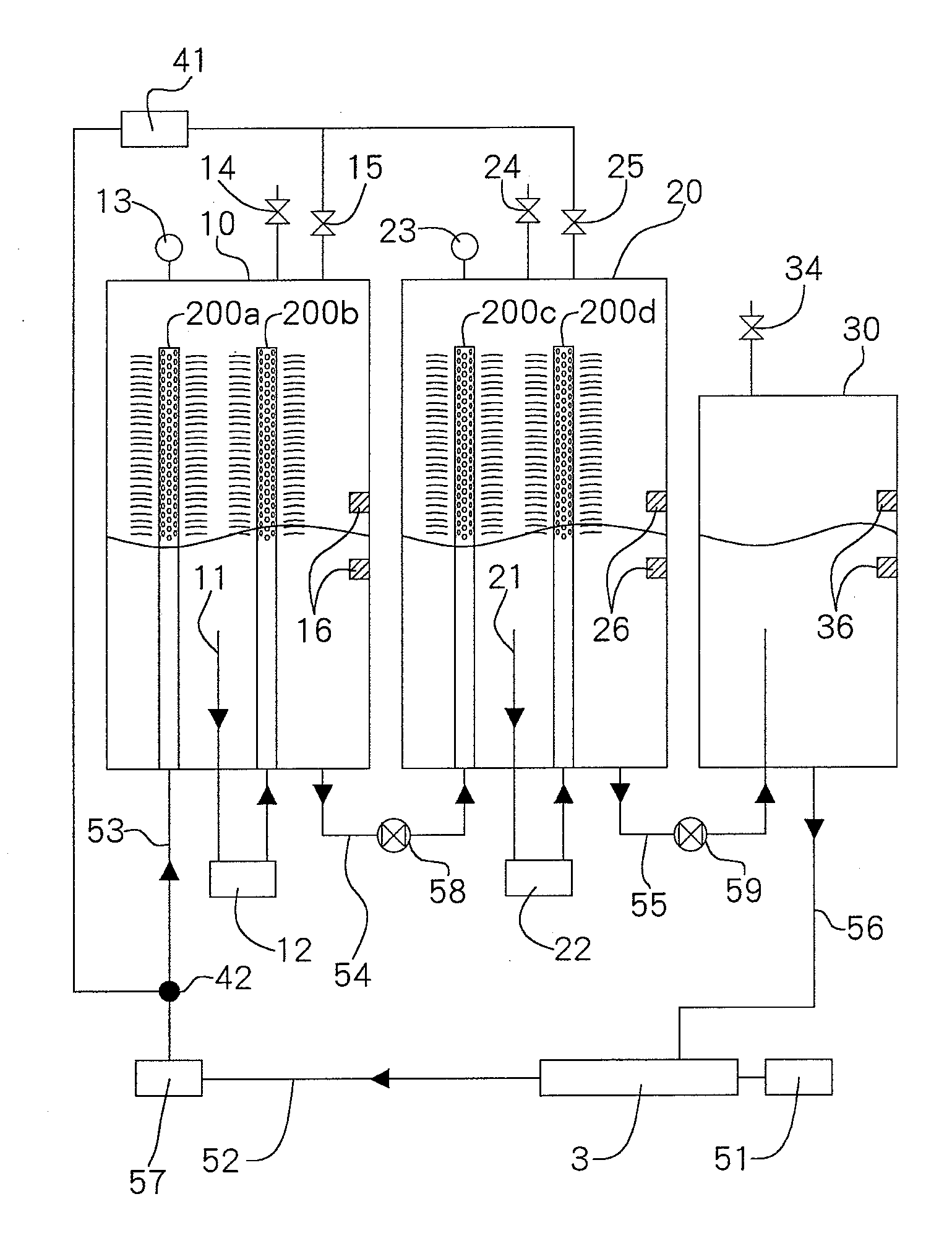 Mixing device for tub