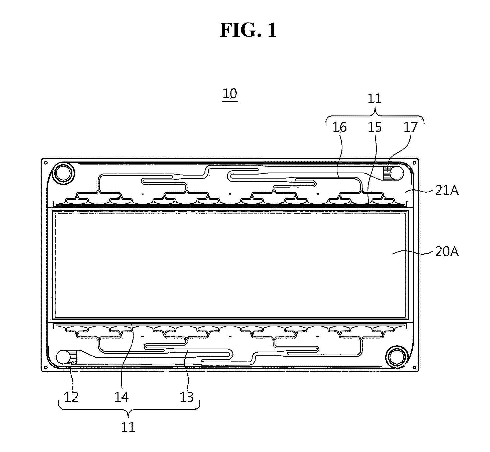 Redox flow battery and cell frame