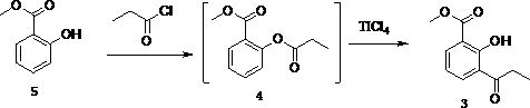 Preparation method of 3-methyl flavone-8-carboxylic acid