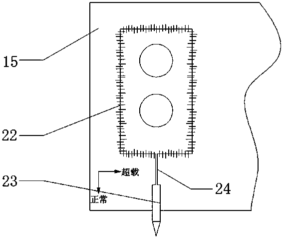 High-temperature early warning device for power equipment