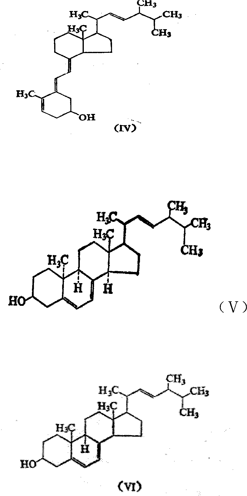 Vitamin D* solid dispersion peridium patch and method for preparing the same