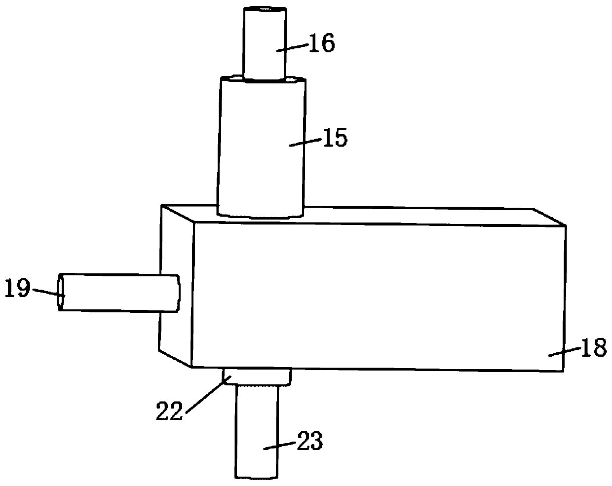 Metering system of static mixer