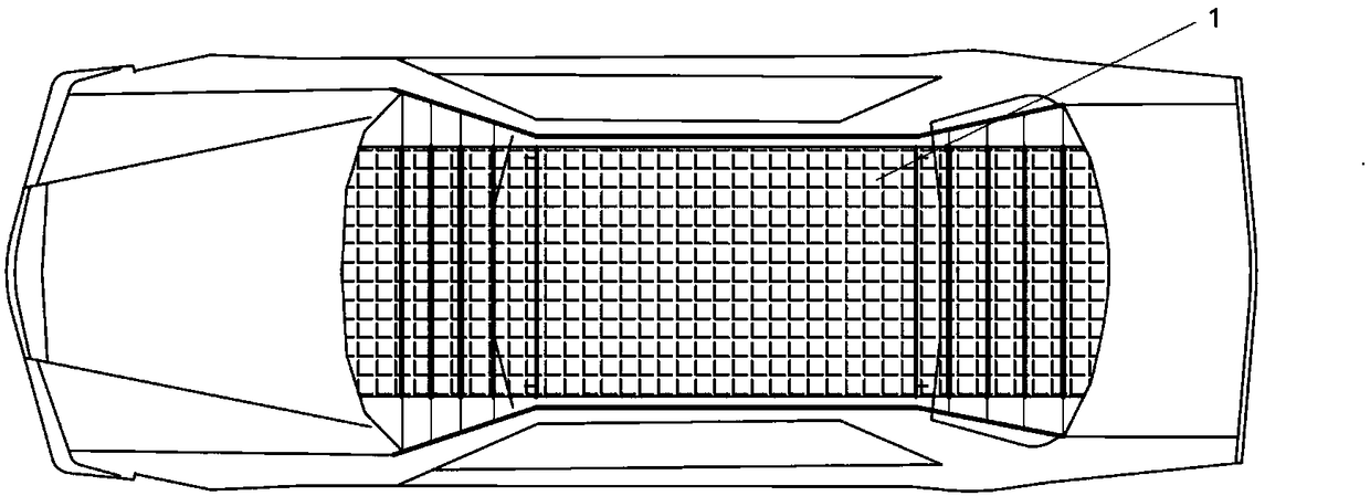 A solar vehicle auxiliary air conditioning system