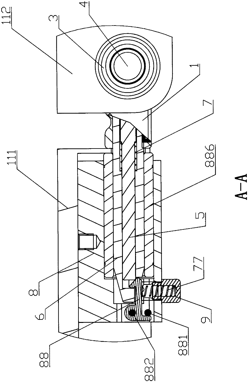 Head plate disassembling structure of medical operating table