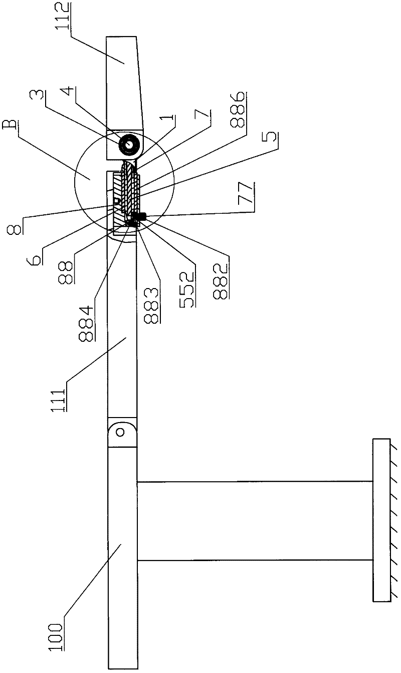 Head plate disassembling structure of medical operating table