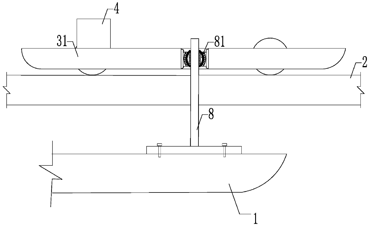 Self-propelled traction ship model control and measurement method