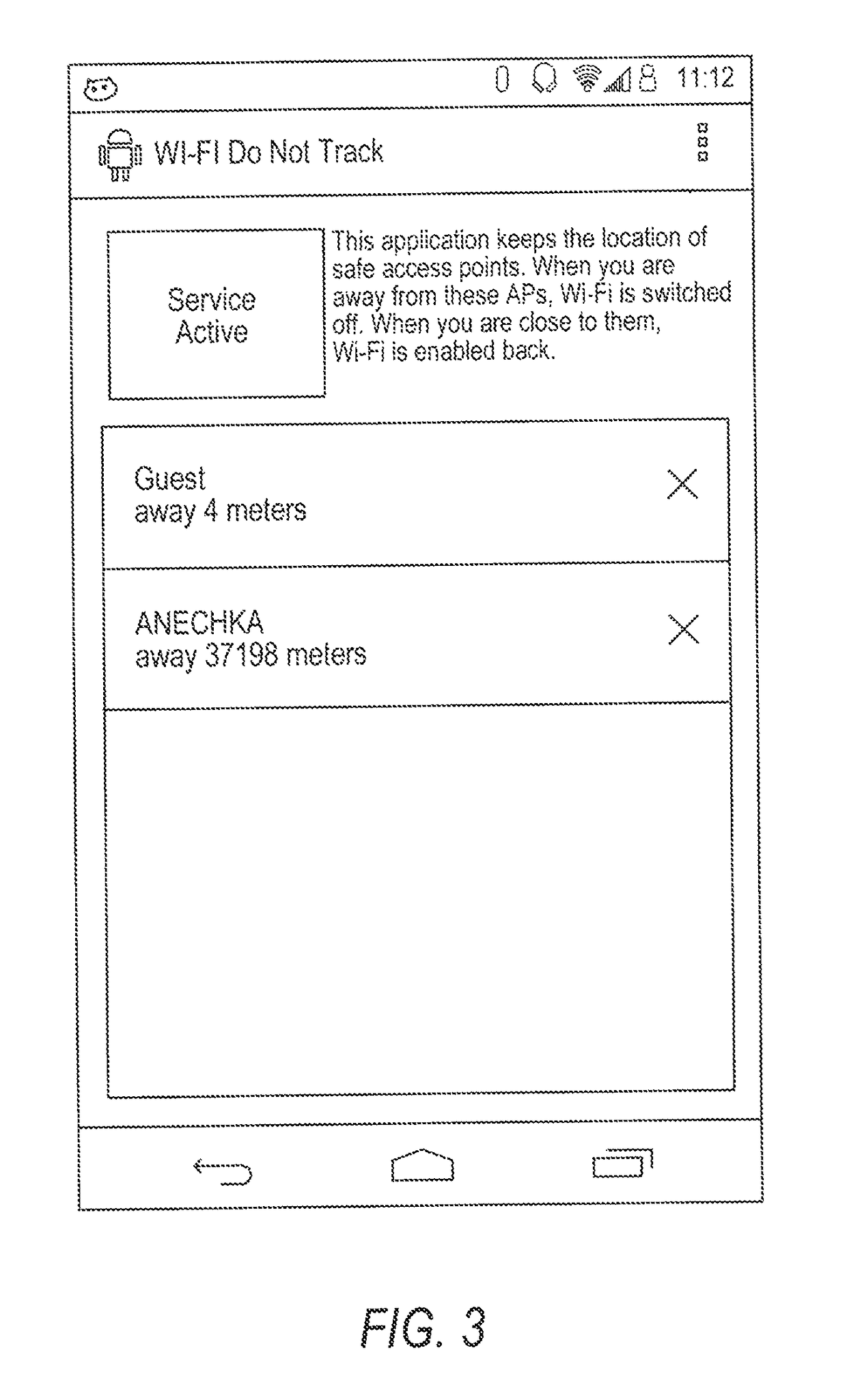 Mobile device tracking prevention method and system