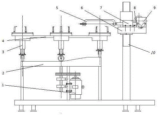 An automatic coconut cutting machine