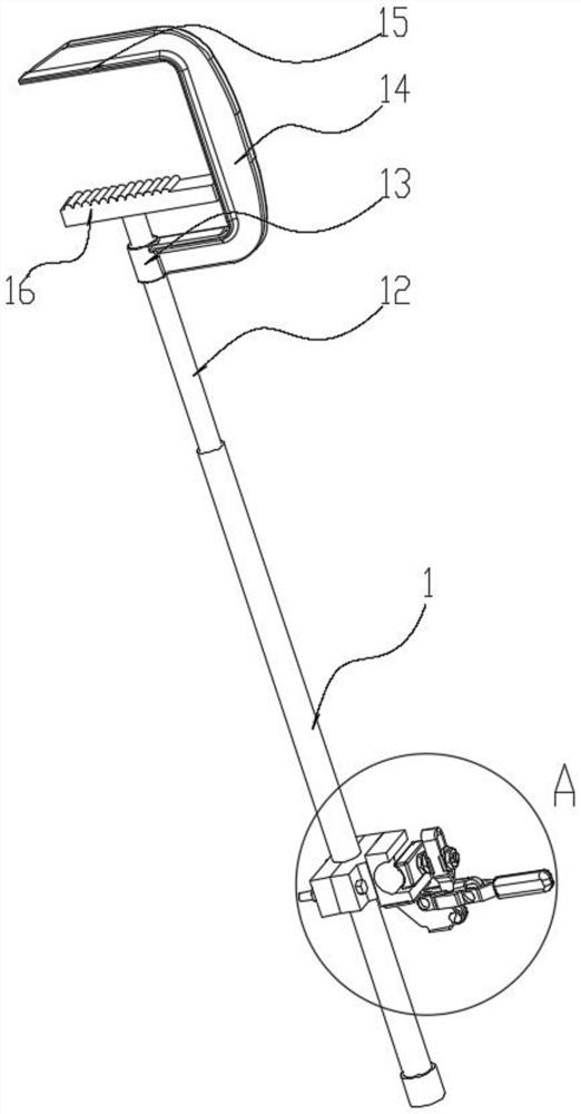 Locking device for drainage cable