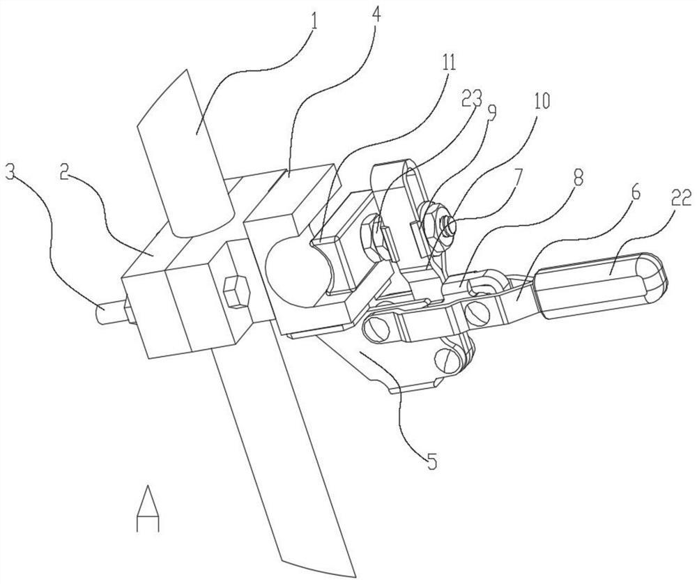 Locking device for drainage cable