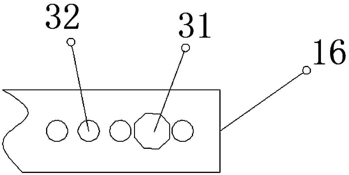 Steel bar bending device for engineering construction