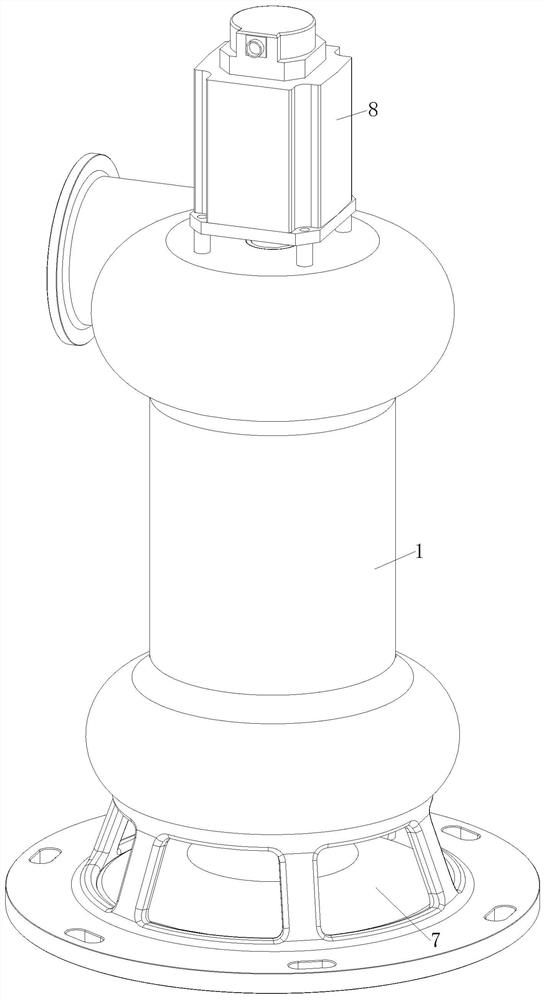 Submersible sewage pump