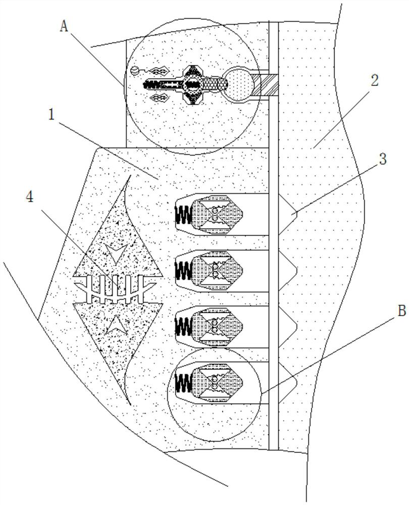 Base anti-toppling device for movable planning fence