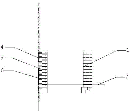 Building control method of lining of tubular kiln