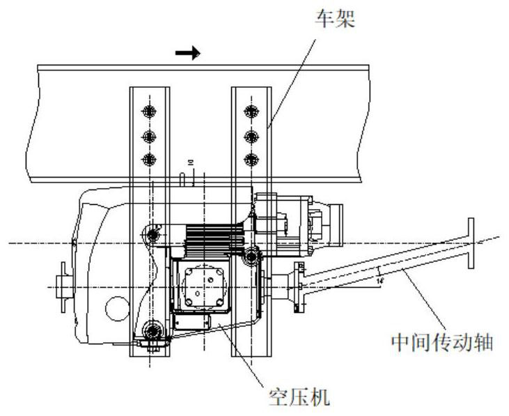 High-universality vehicle-mounted screw air compressor head assembly