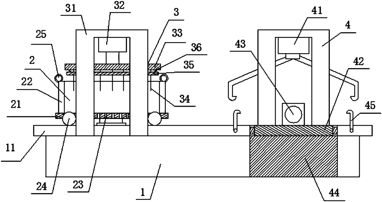 Domestic garbage continuous-compressing mechanism