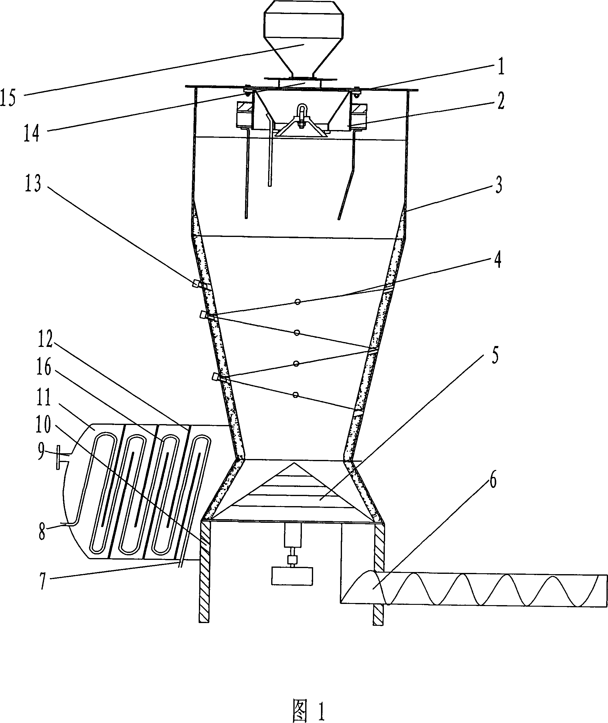 Inflammable refuse gasification gas making device preventing generation of dioxin and technique