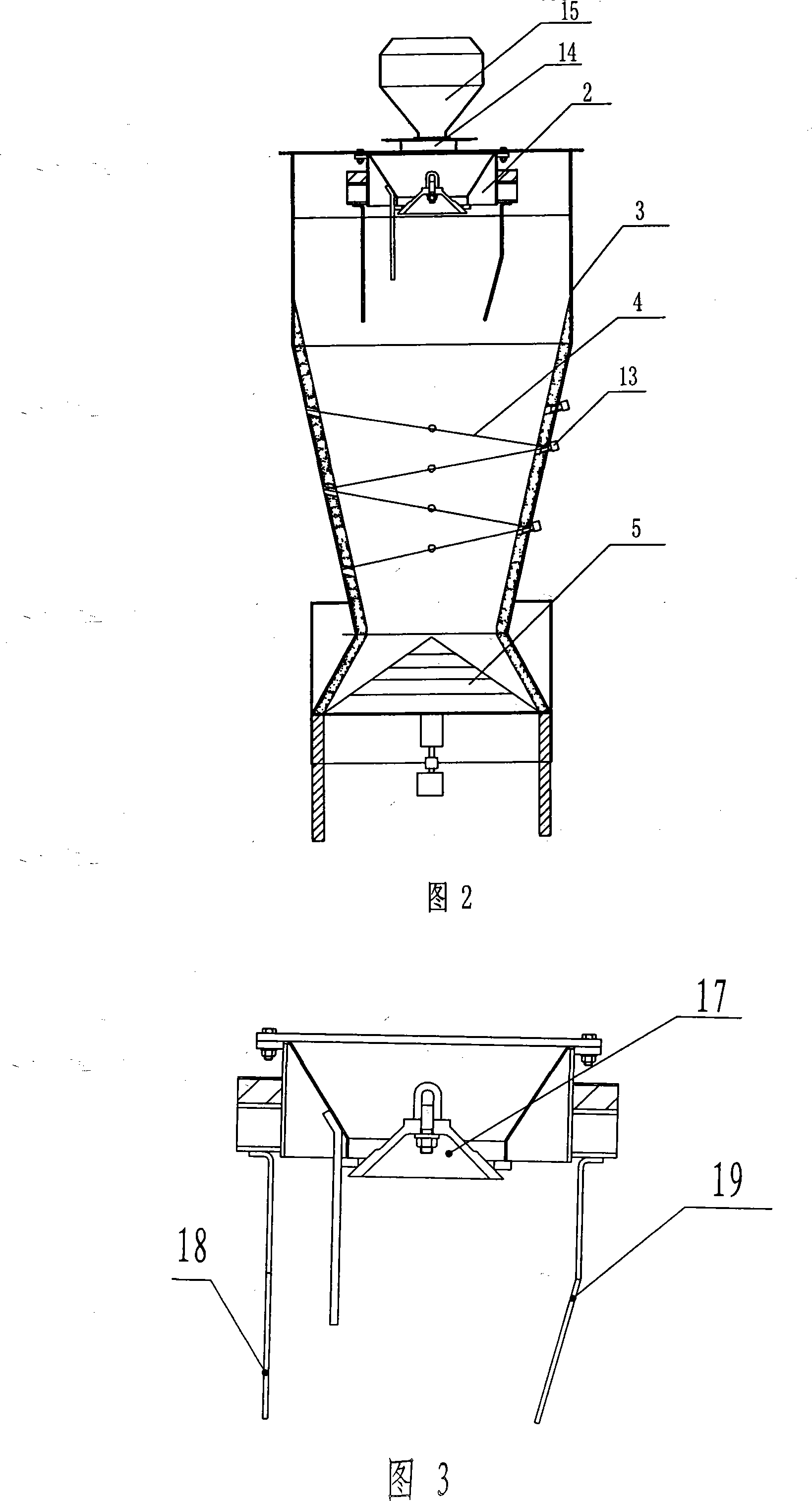 Inflammable refuse gasification gas making device preventing generation of dioxin and technique