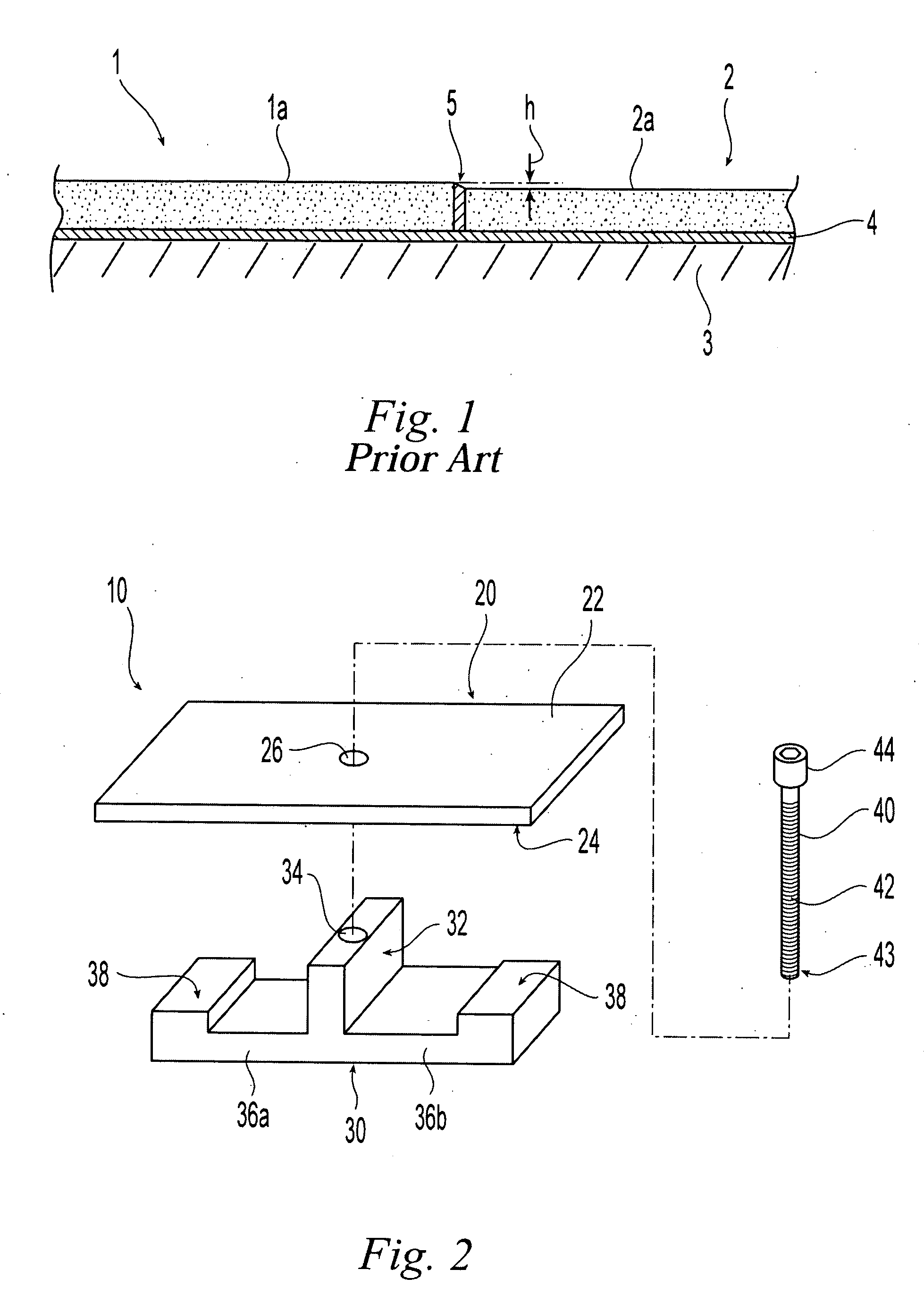 Planarizing panel clip and method of use