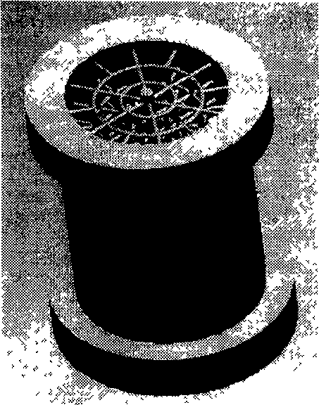 Technological process of making silicon carbide ceramic part based on smelting deposition and fast forming techn