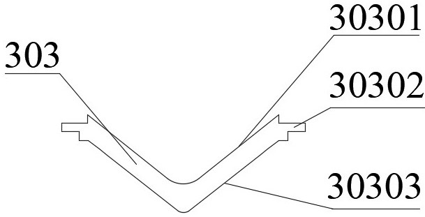 A method of using a wallboard ultrasonic-assisted batch creep aging forming device