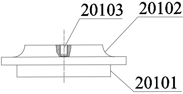 A method of using a wallboard ultrasonic-assisted batch creep aging forming device