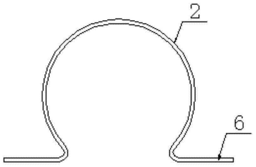Polyethylene wound structured wall pipe with steel framework and method for manufacturing polyethylene wound structured wall pipe