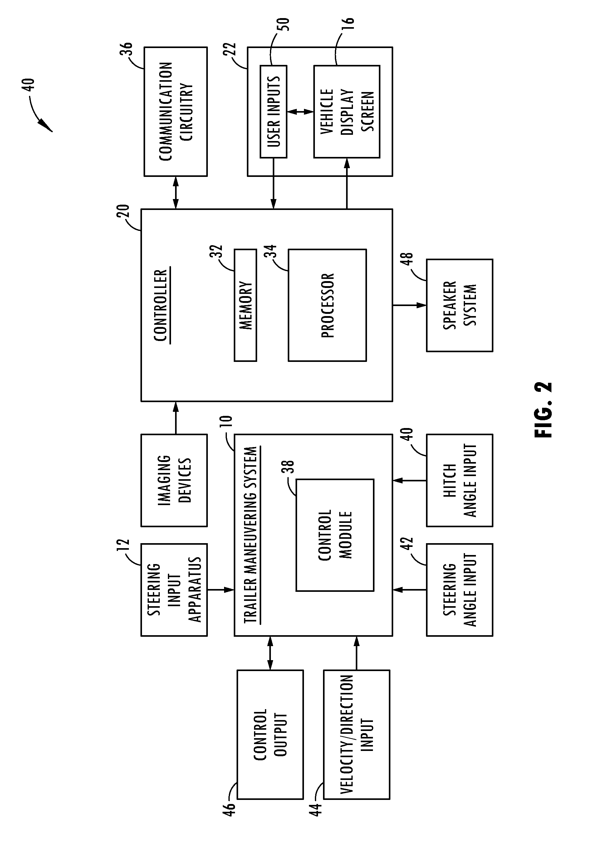 Methods and systems for configuring of a trailer maneuvering system