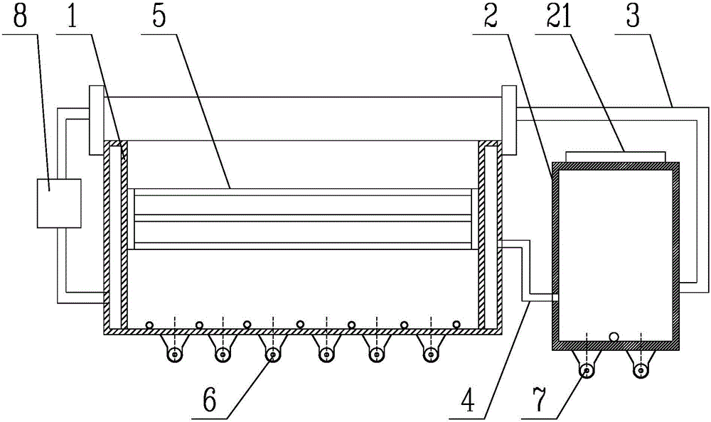 Efficient garbage incineration system