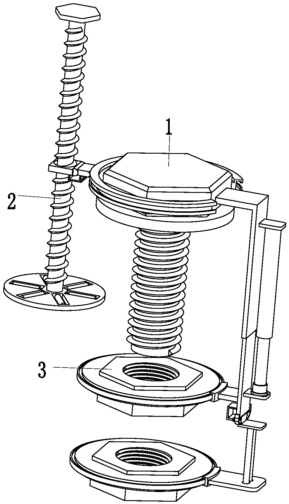 Locking mechanical fastener