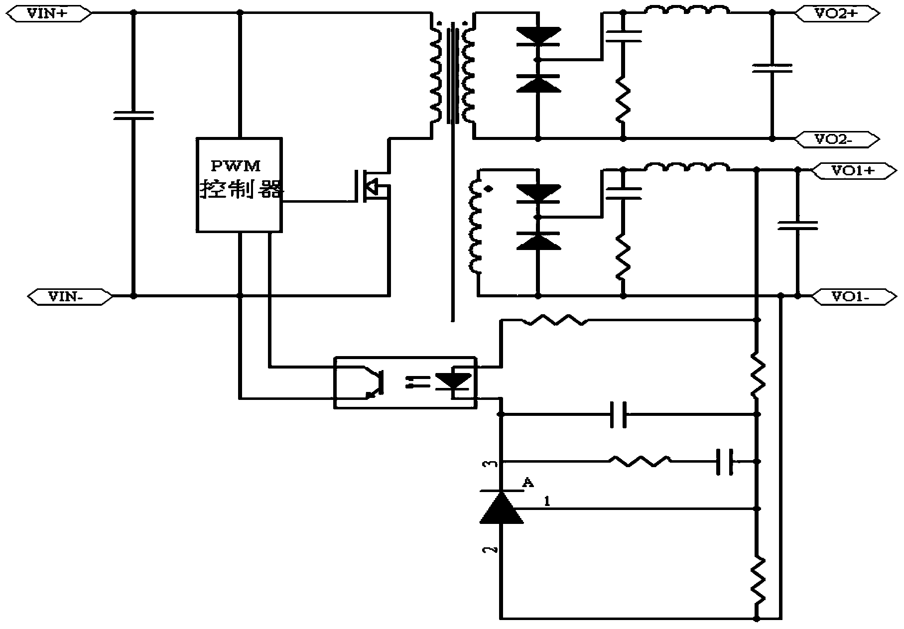 DC/DC converter capable of automatically adjusting minimum fixed output current in semi-control state