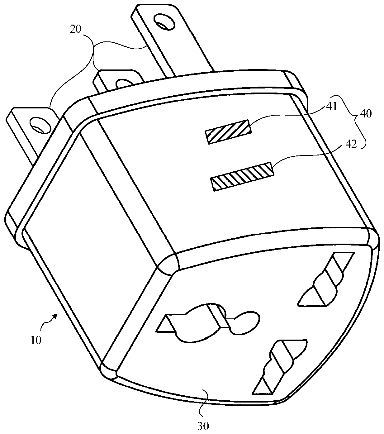 Adapter and using method thereof