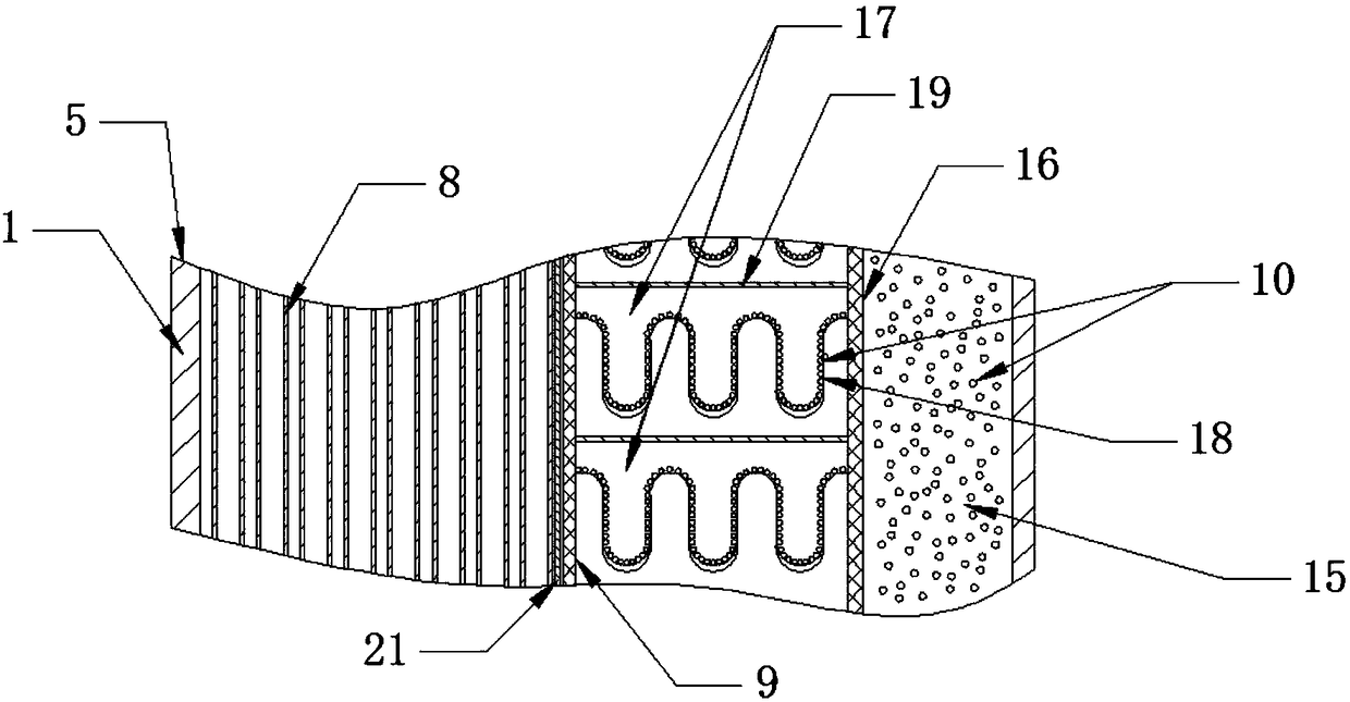 Integrated plasma separating and hepatitis C virus immunity adsorbing device