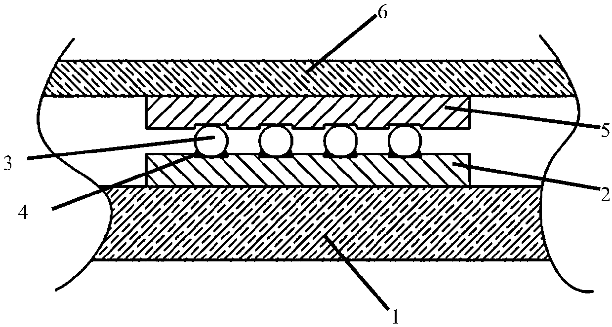 Support structure for sintering process for large-size reaction sintered silicon carbide