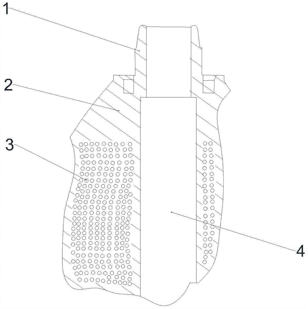 One-piece abutment and methods of making and using the same