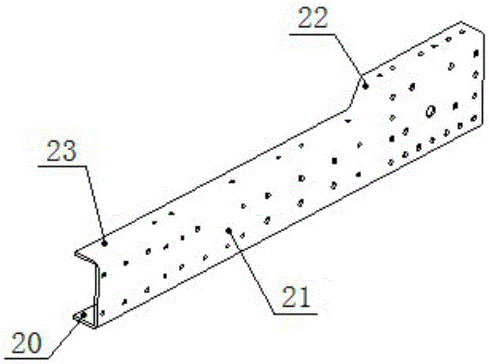 Front-section assembly of leaf spring suspension chassis frame of low drive zone passenger car