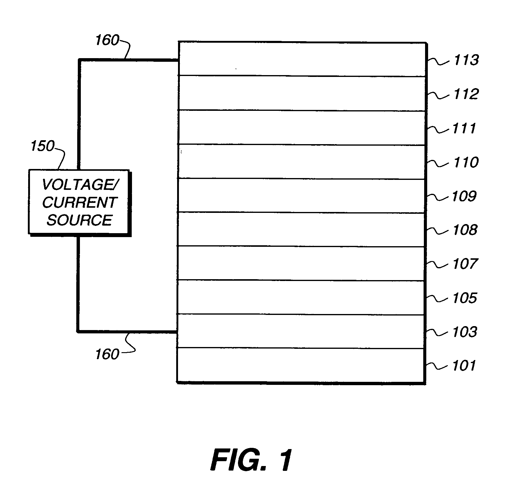 Electroluminescent devices including organic EIL layer