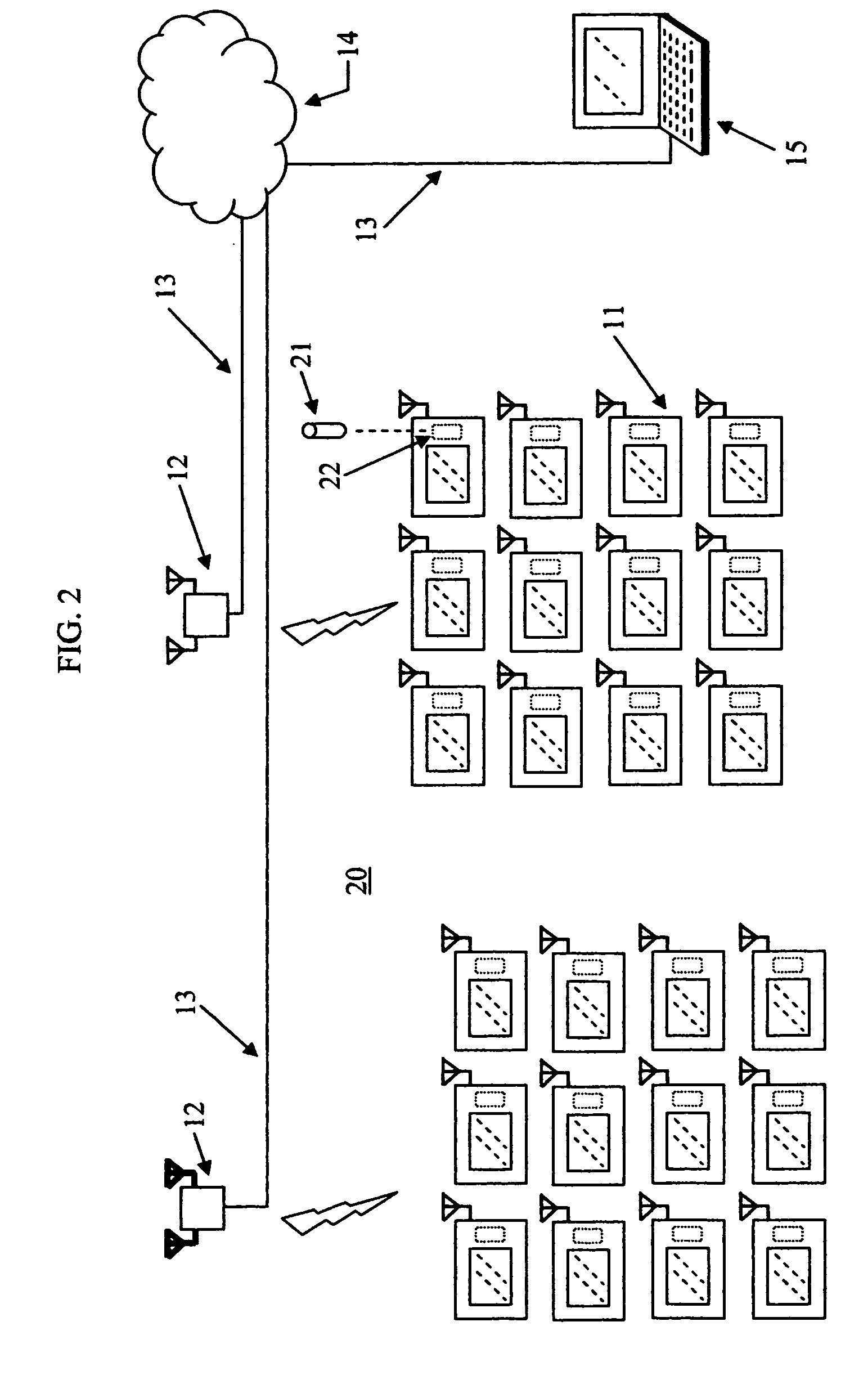 Fuel cell powered wireless network display systems