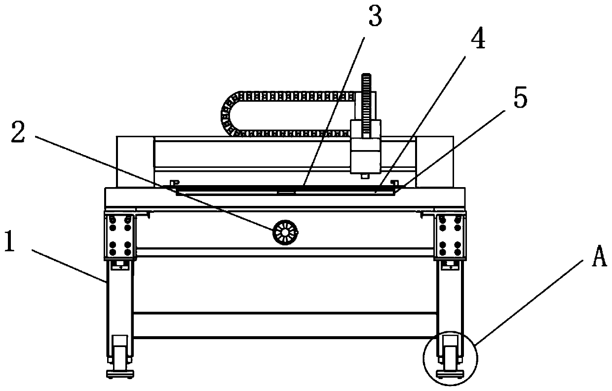 Stable cutting laser cutting machine