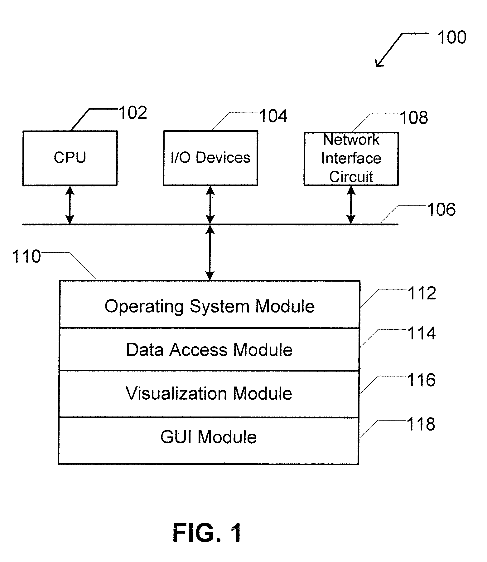 Apparatus and method for displaying a variety of visualizations linked to one or more data source queries