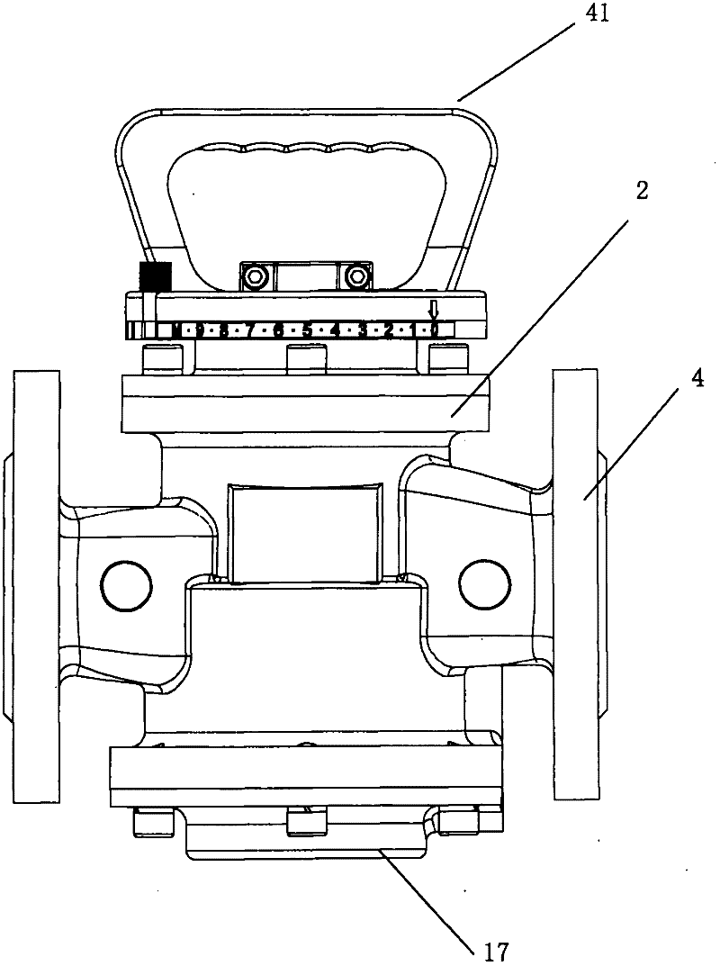 Membrane pressure type dynamic balance manual adjusting valve