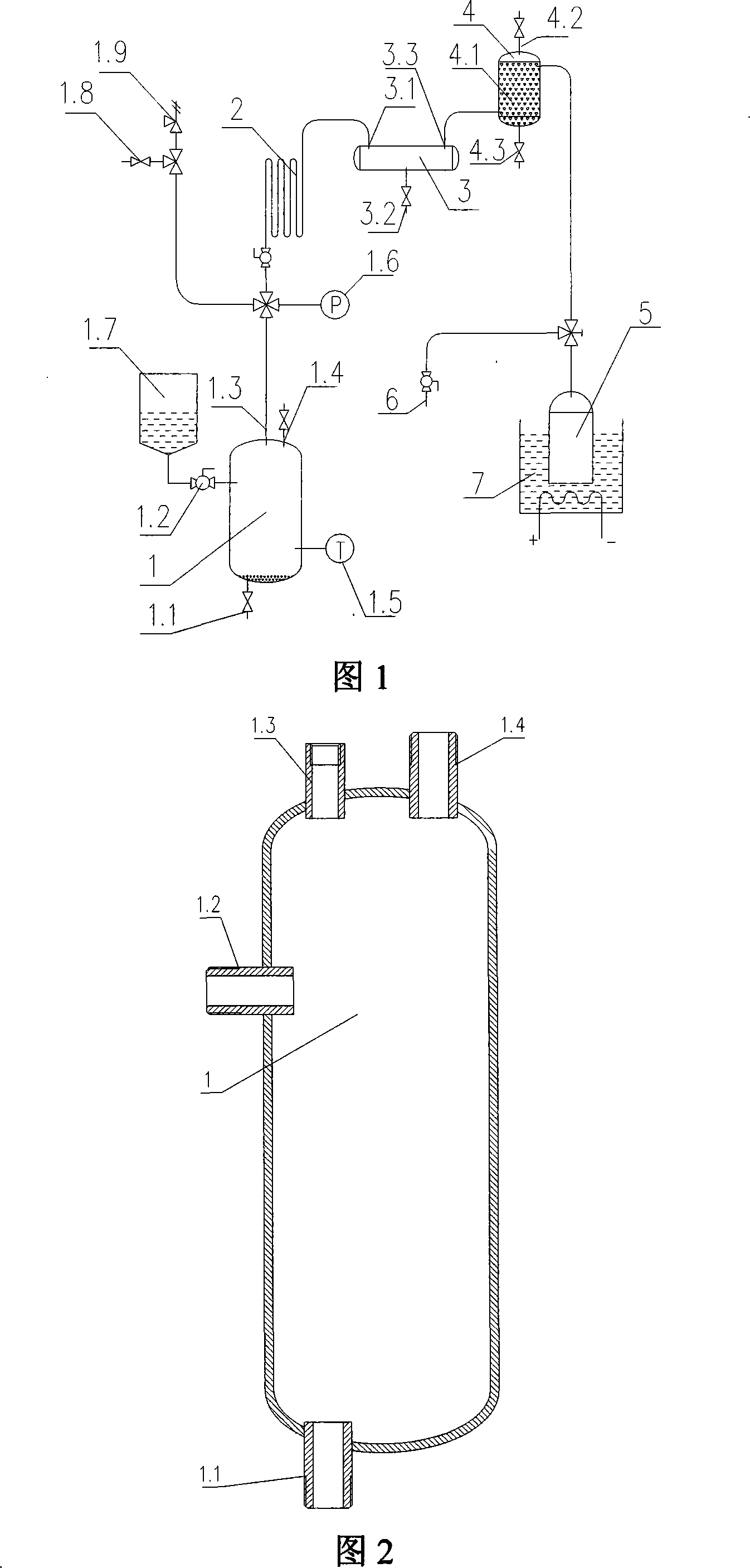 Mobile hydrogen-generating hydrogen-storing integrated device and hydrogen supplying method thereof