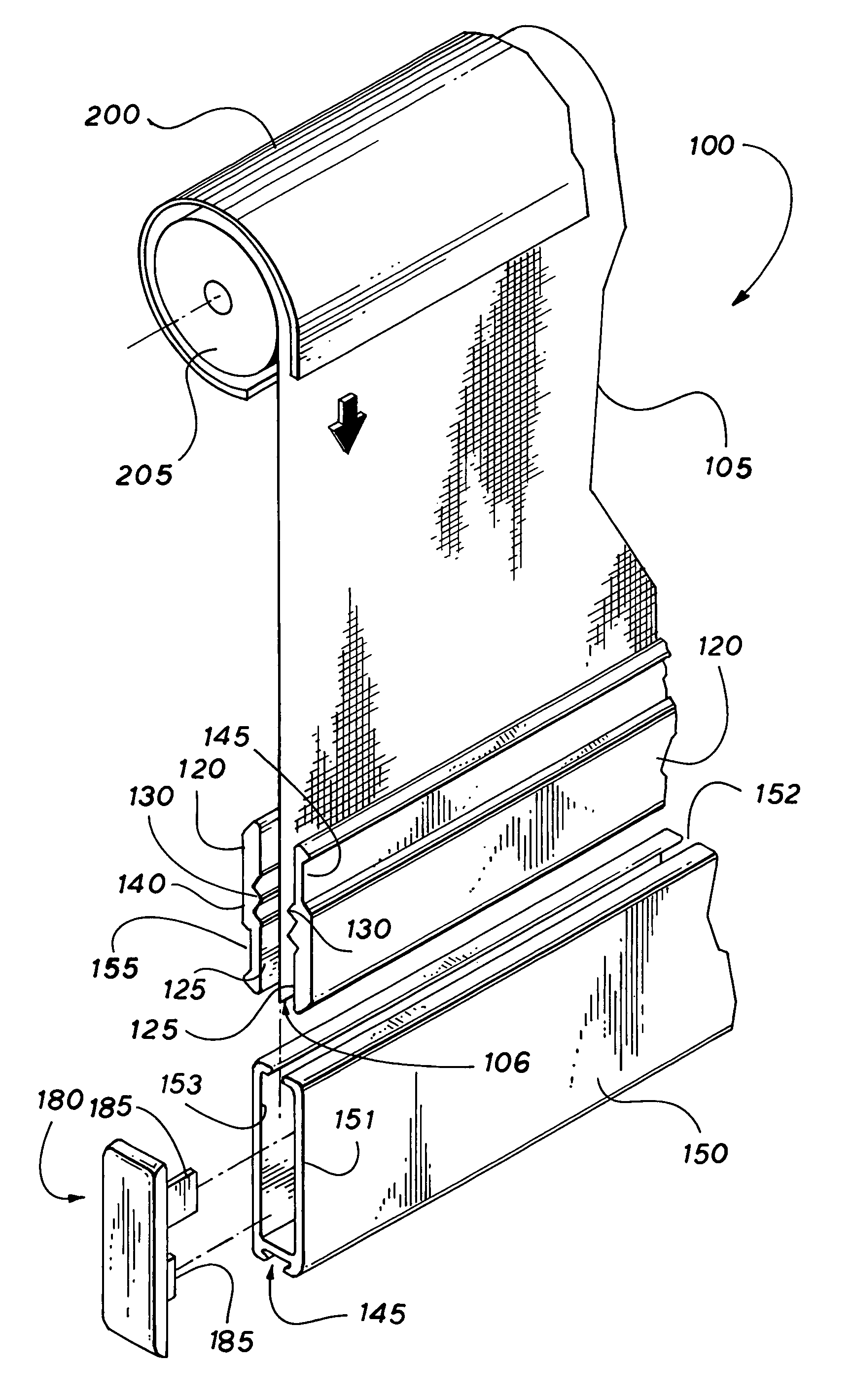Pull bar screen apparatus and system