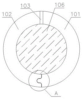 Warming device for end of direct drinking water outlet pipe