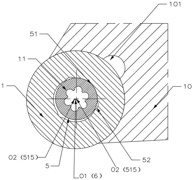 Circular cutting blade with accurate positioning structure and cutting tool