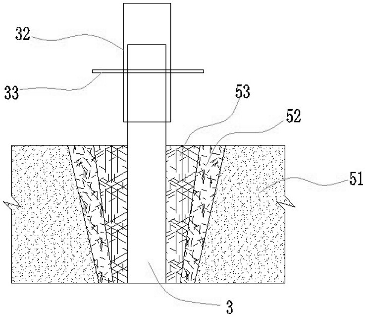 Substrate water gushing and sand gushing treatment method